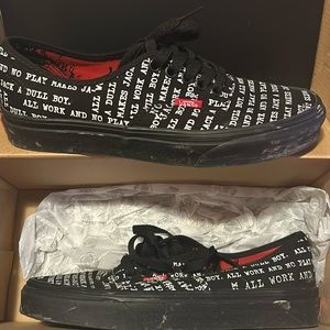 Terror the shinning/black vans